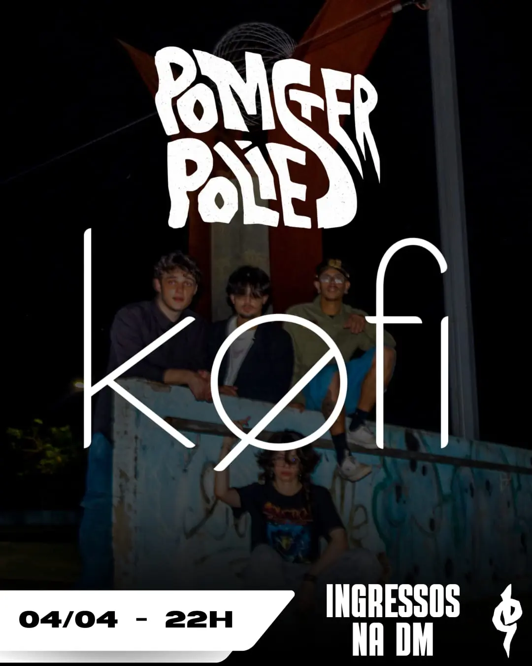 Flyer de Pompoliester e Edifício 43