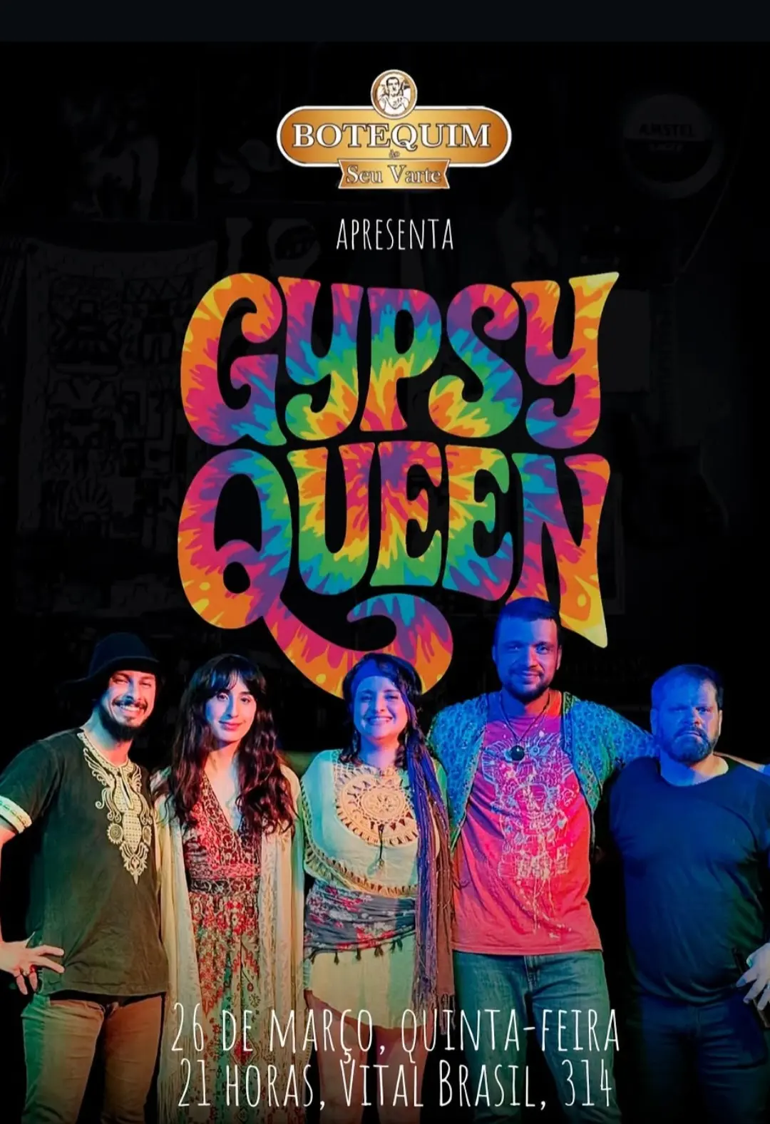Flyer de Gypsy Queen