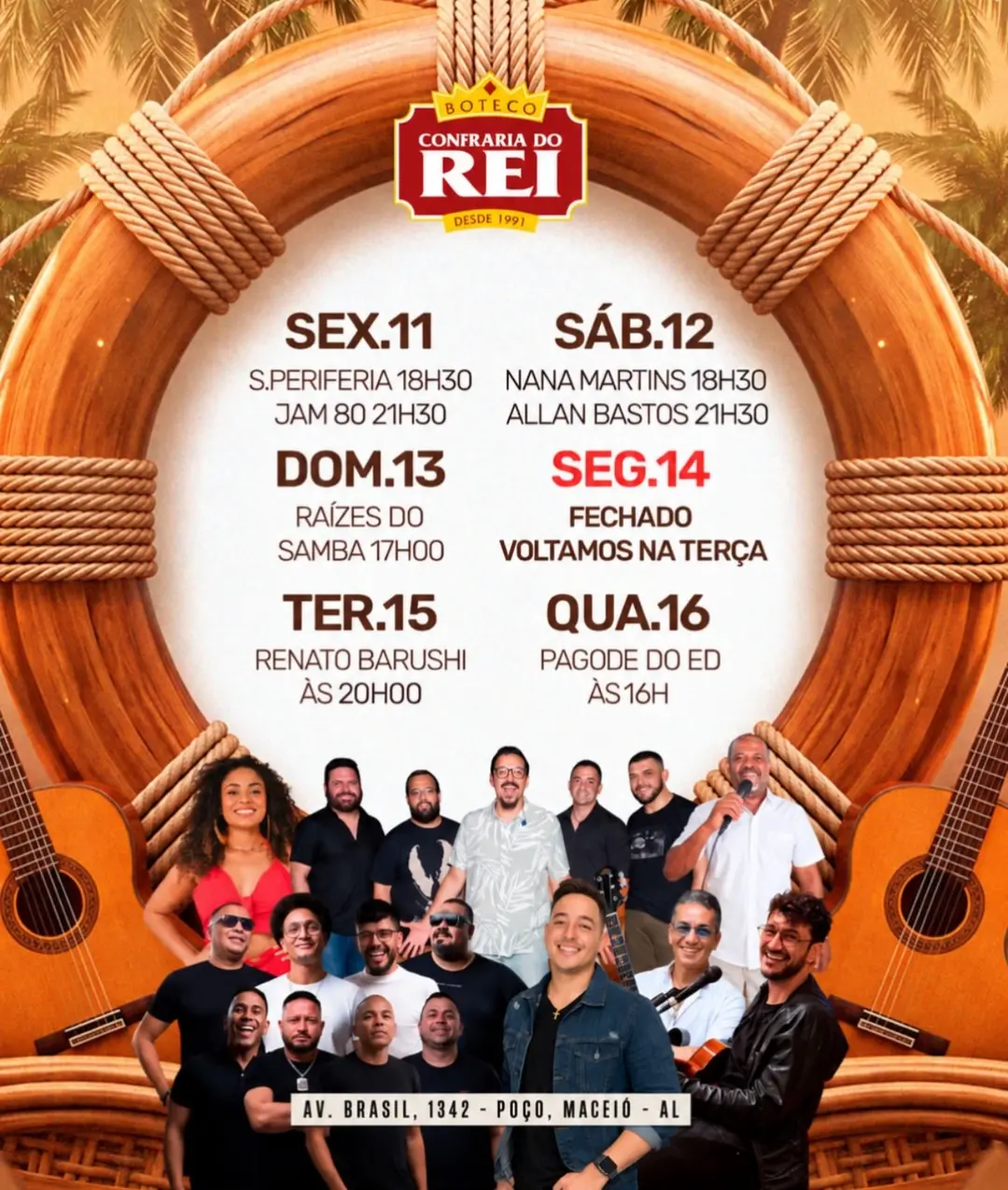 Flyer de Edson Arantes