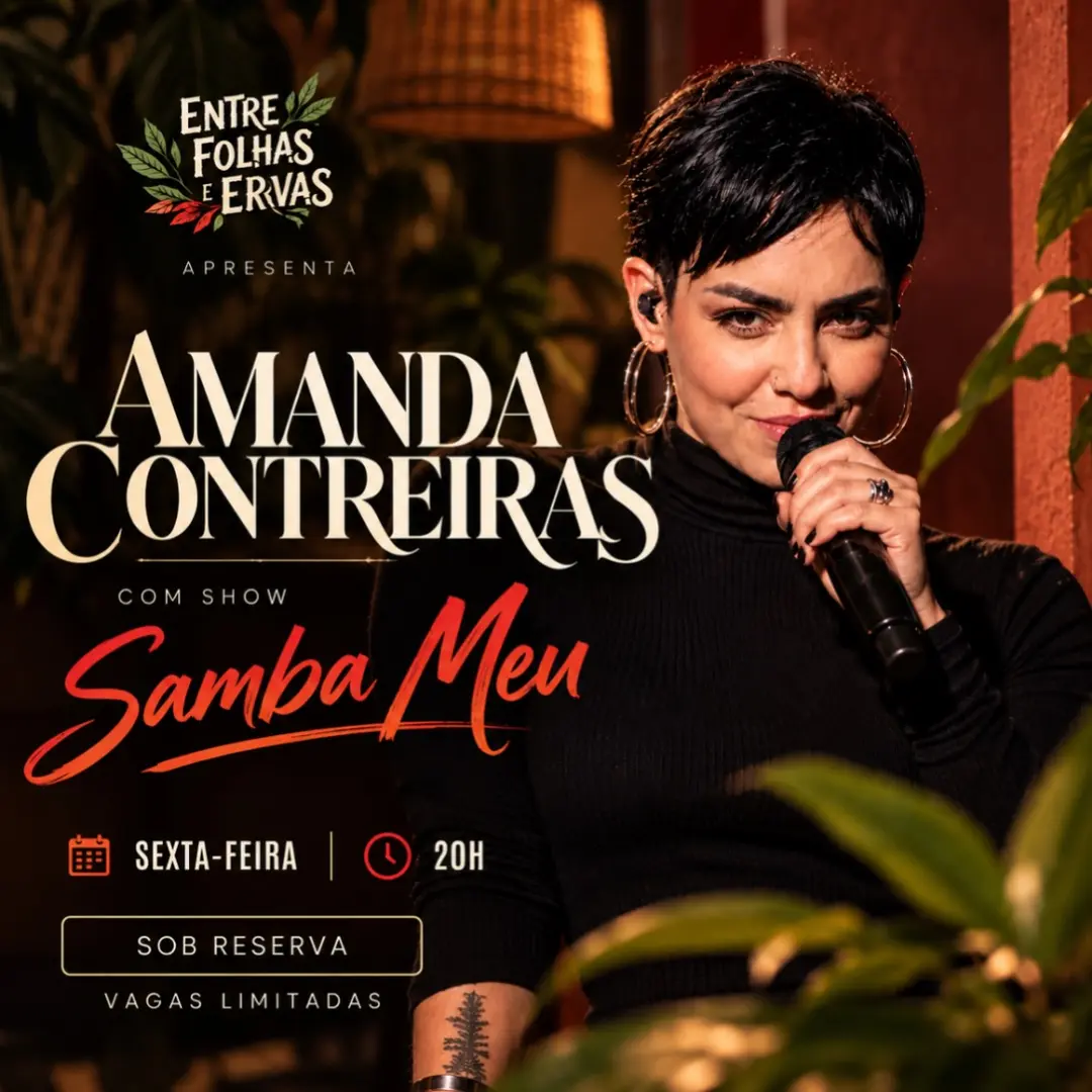 Flyer de Amanda Contreiras