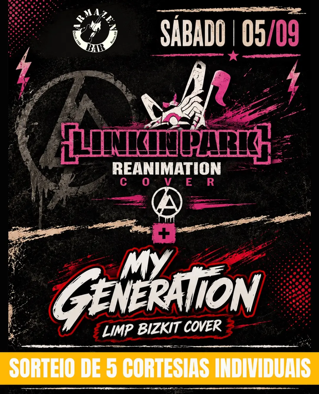 Flyer de My Generation e Reanimation