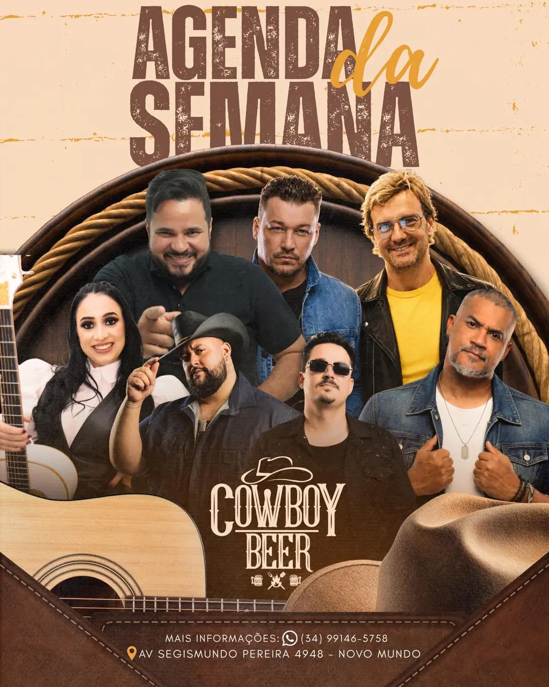 Flyer de Maria Paula