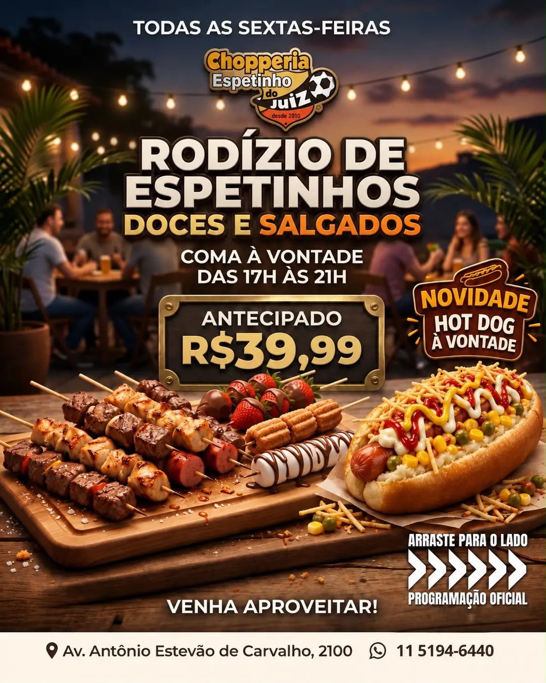 Flyer de Dj Vini Reis e _mvofc