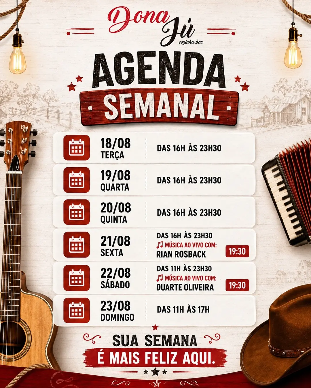 Flyer de Duarte Oliveira
