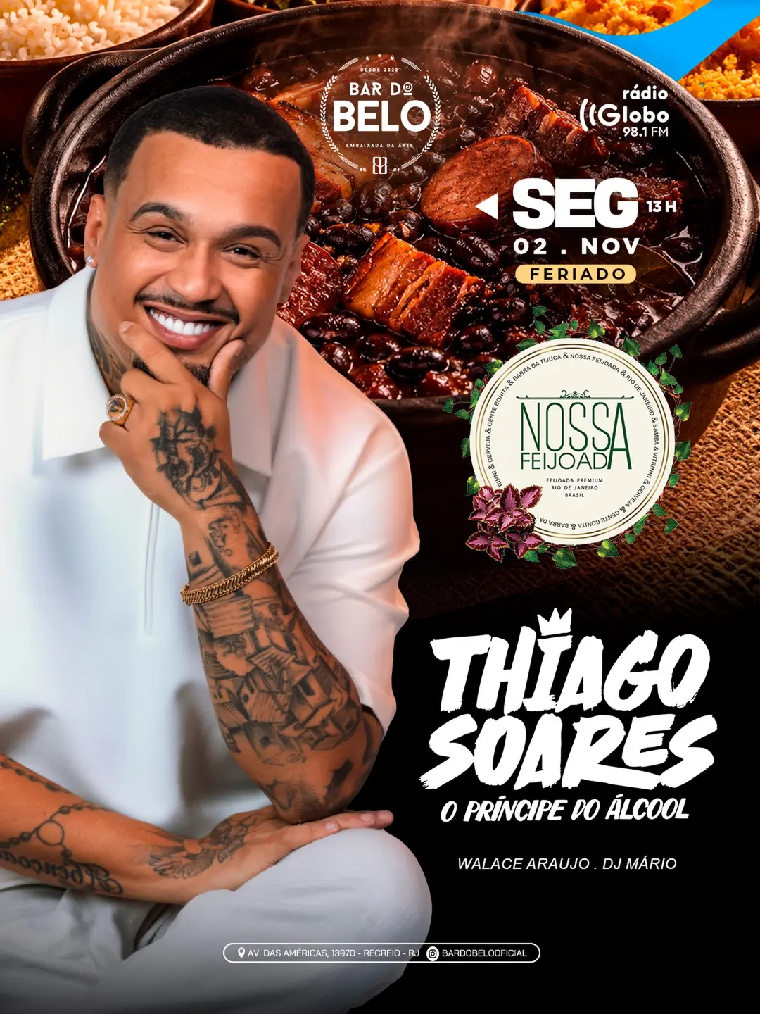 Flyer de Th Soares