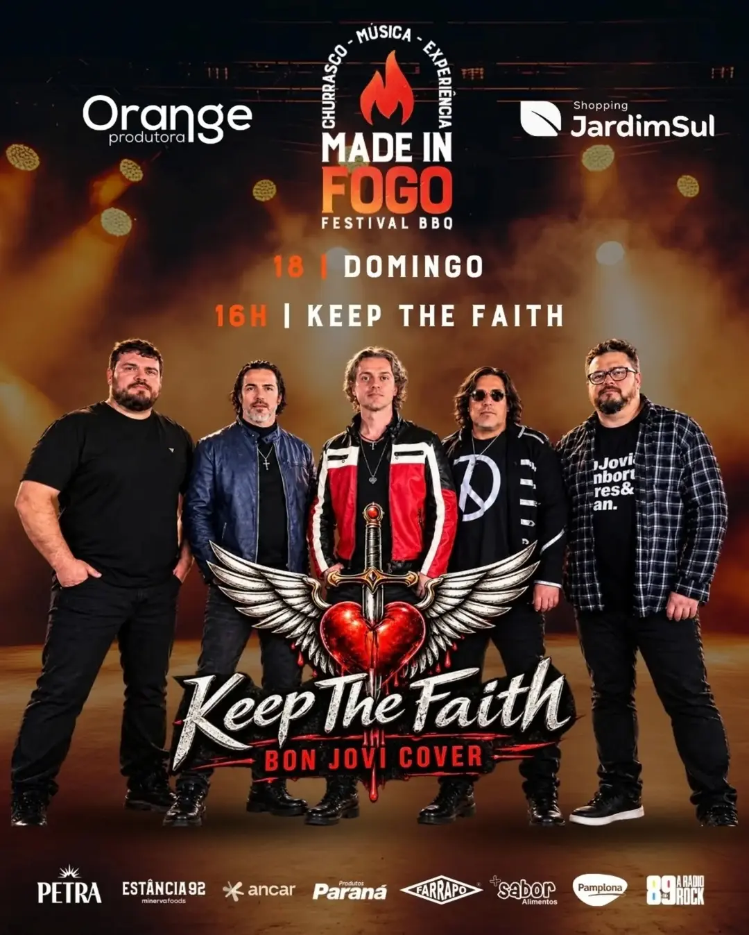 Flyer de Keep the Faith