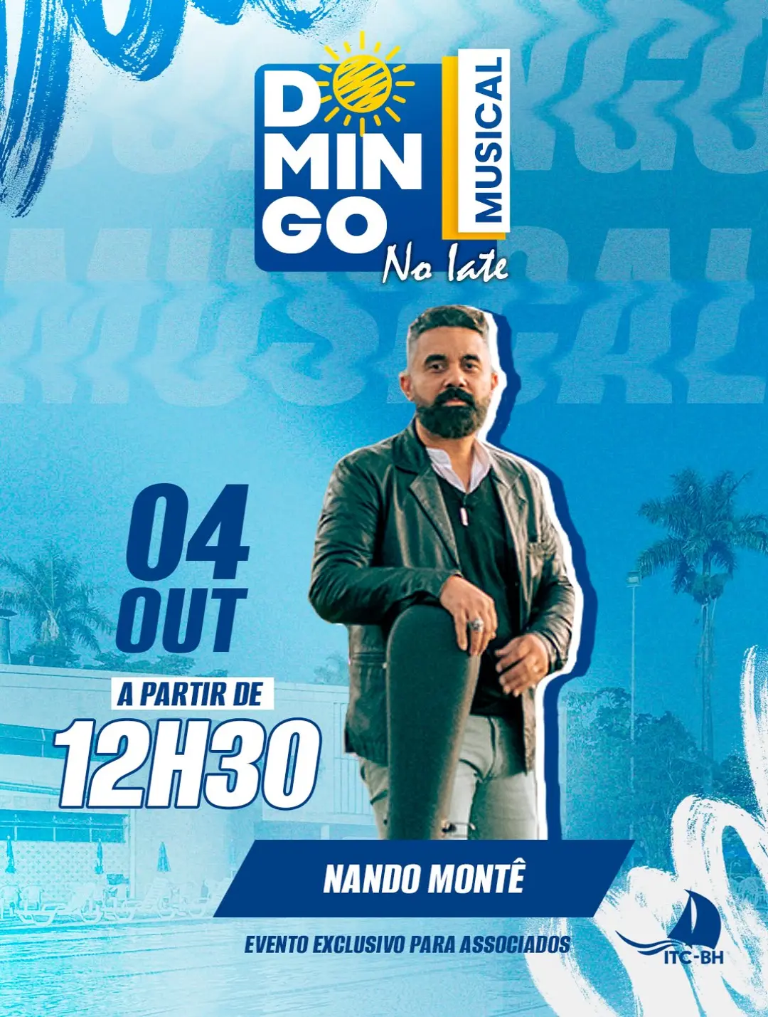 Flyer de Nando Montê