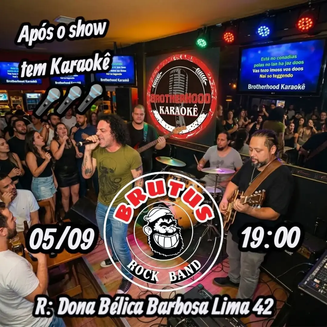 Flyer de Banda Brutus