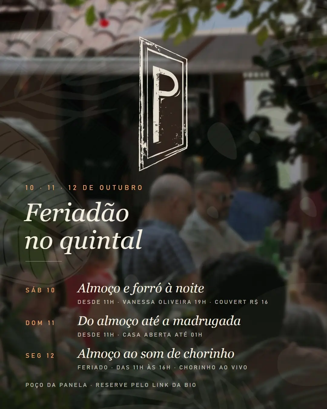 Flyer de Vanessa Oliveira