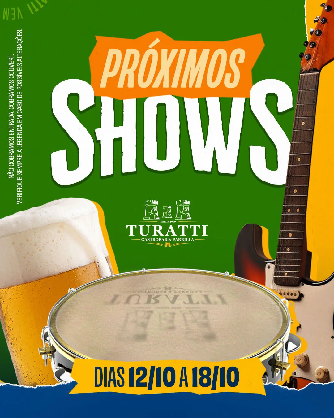 Flyer de André Luã, Ingrid Sales e Sou Chicco