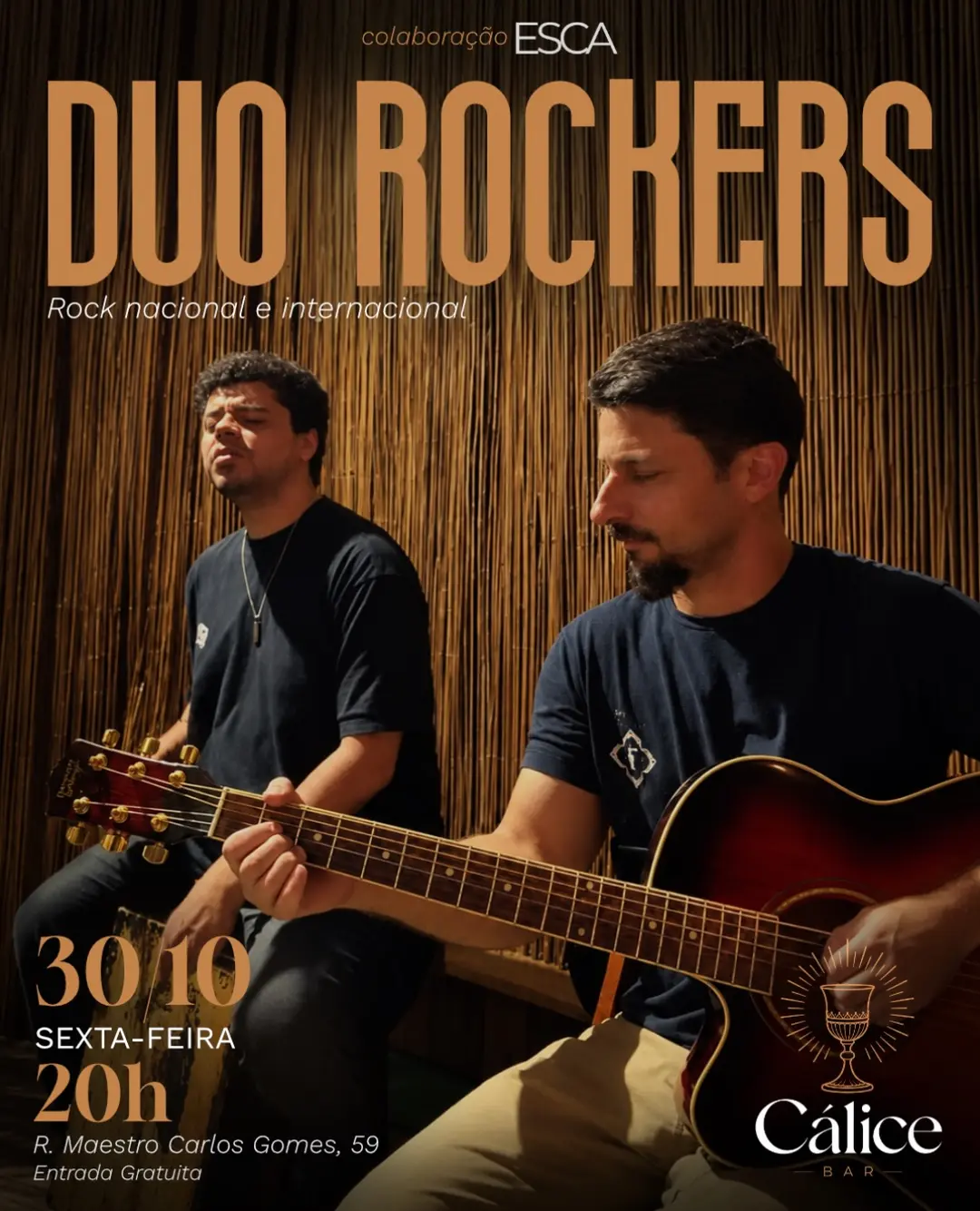 Flyer de Duo Rockers