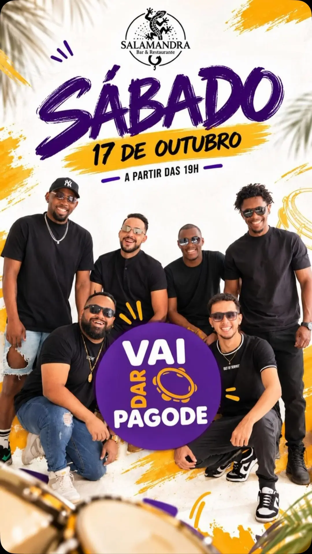 Flyer de Vai Dar Pagode