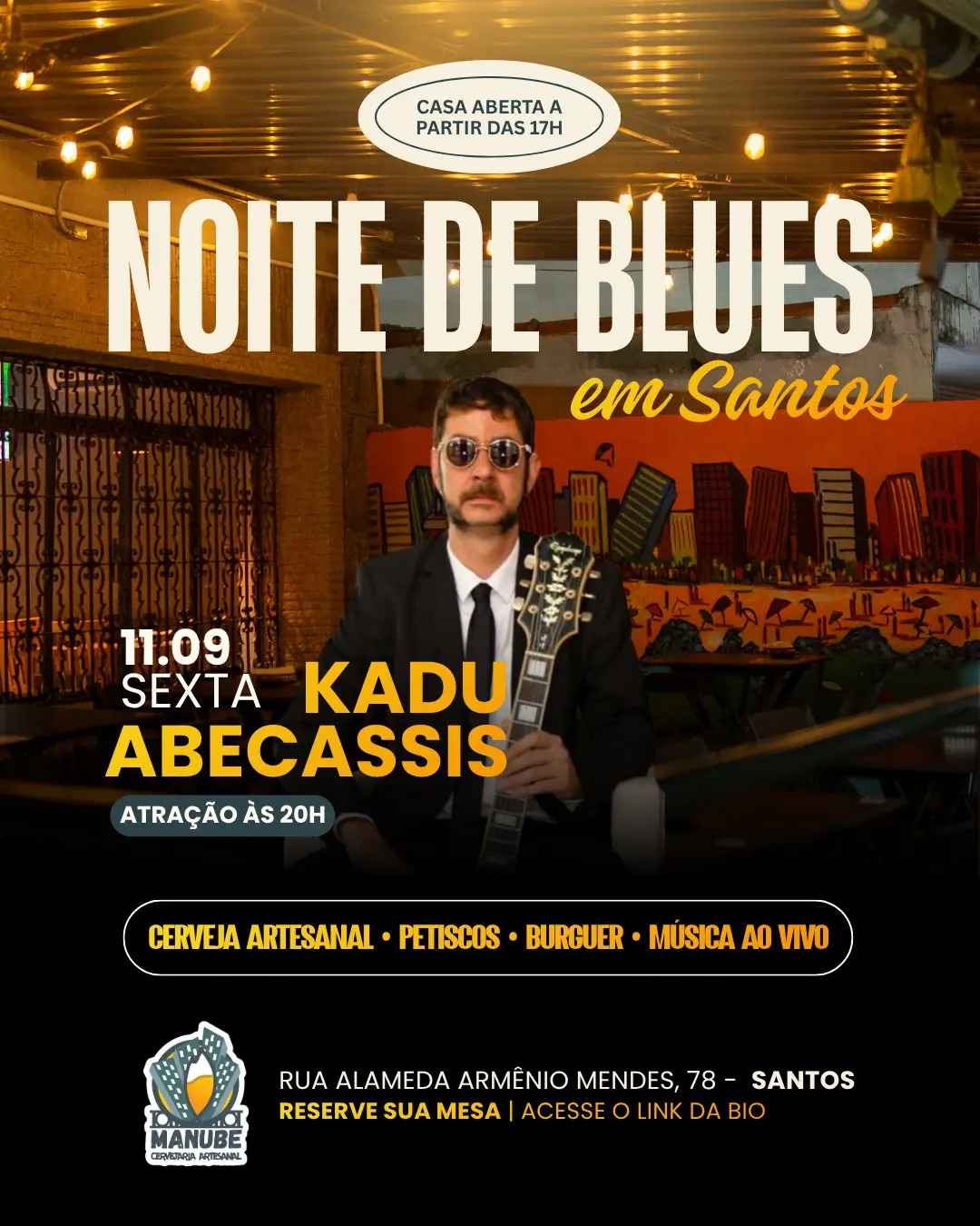 Flyer de Kadu Abecassis
