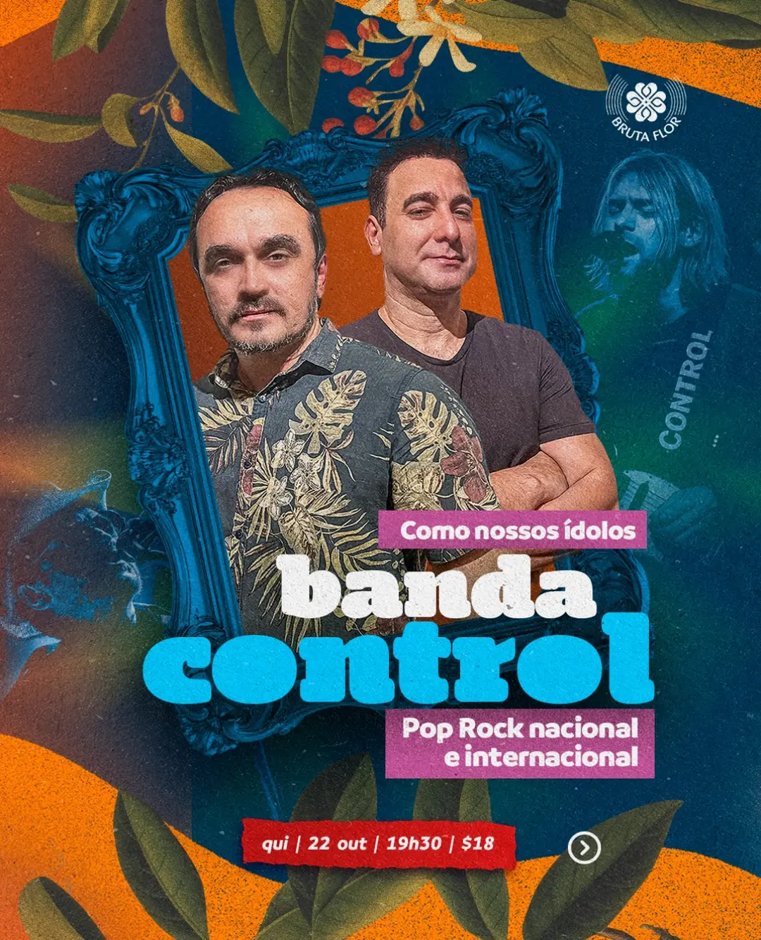 Flyer de Banda Control