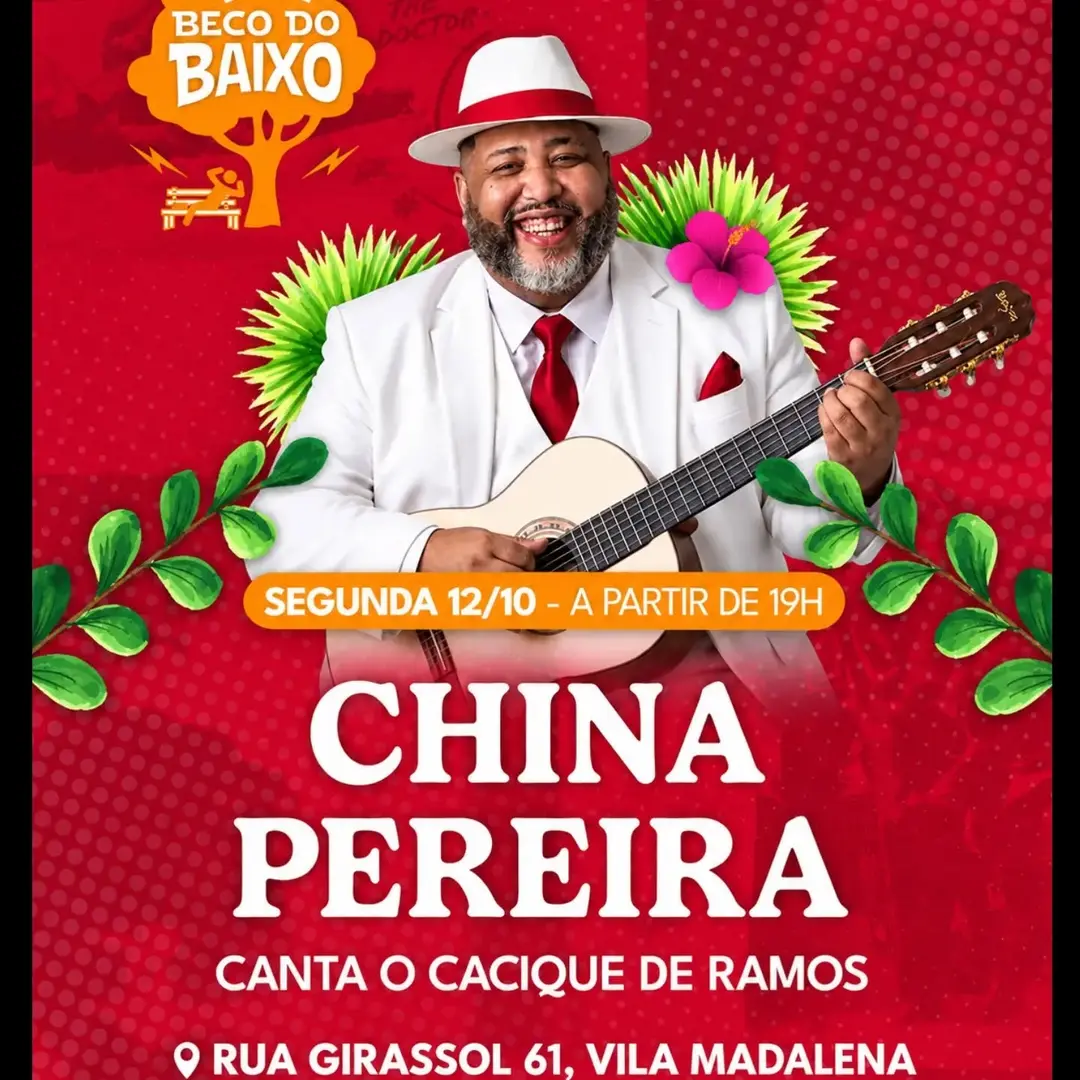 Flyer de China Pereira