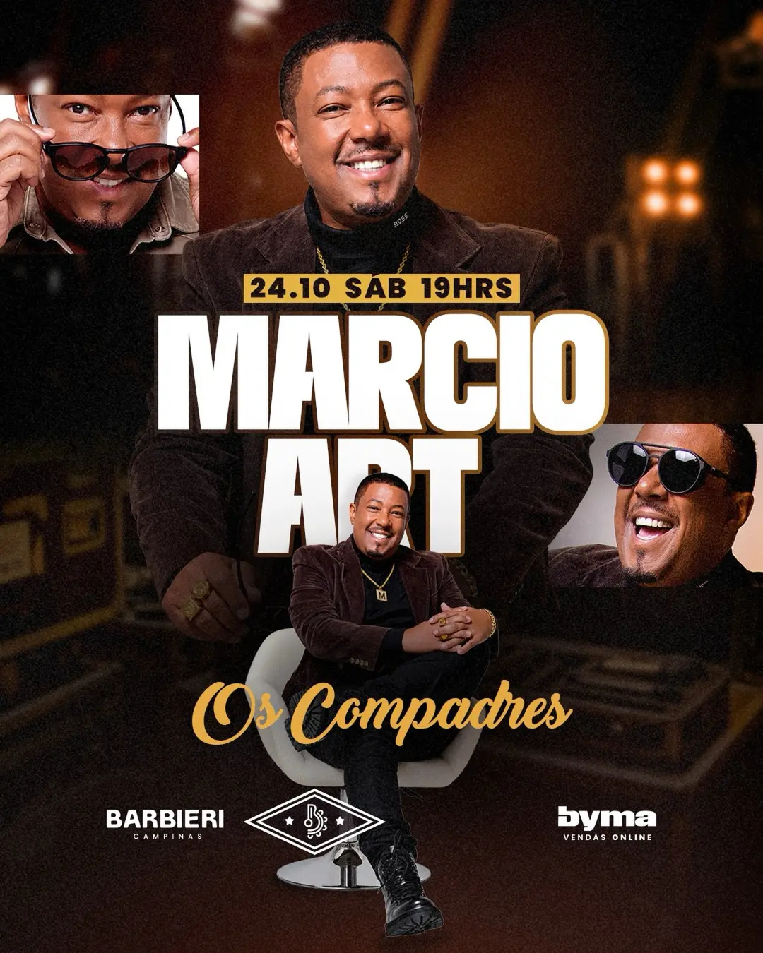 Flyer de Márcio Art
