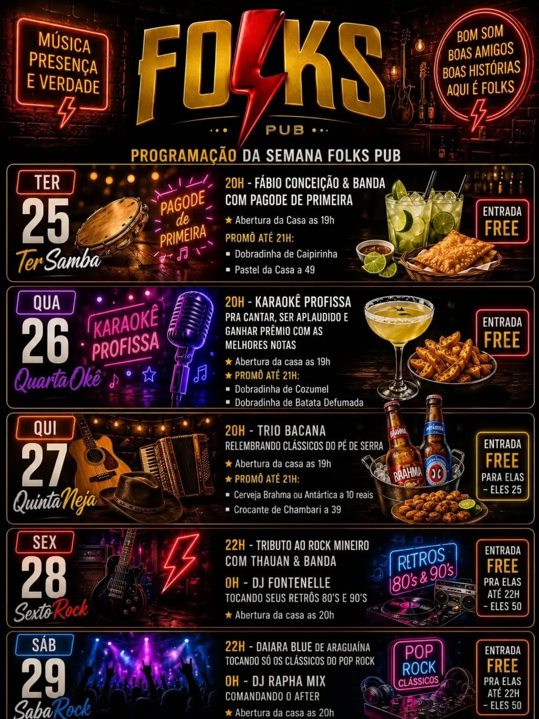 Flyer de Thauan & Banda e DJ Fontenelle