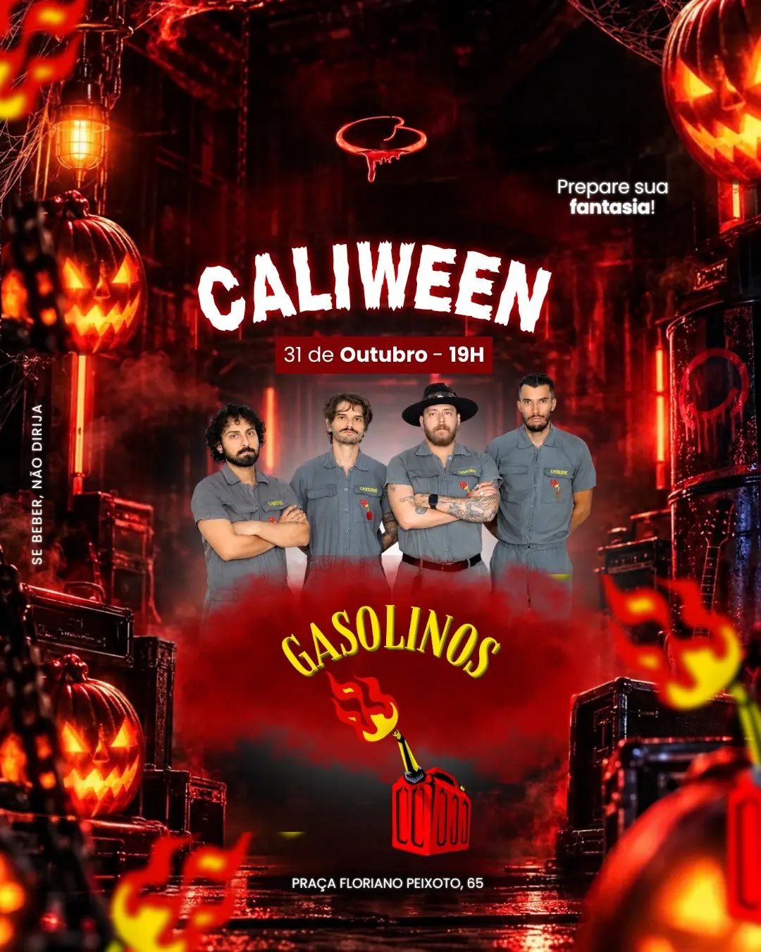 Flyer de GASOLINOS