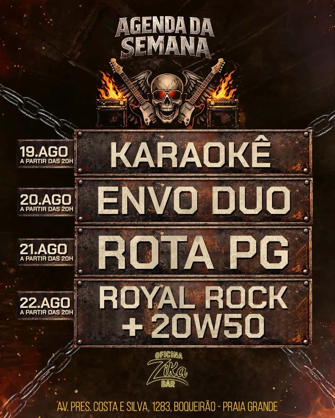 Flyer de Rota PG