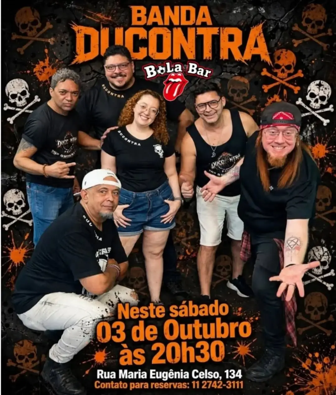 Flyer de Banda Ducontra