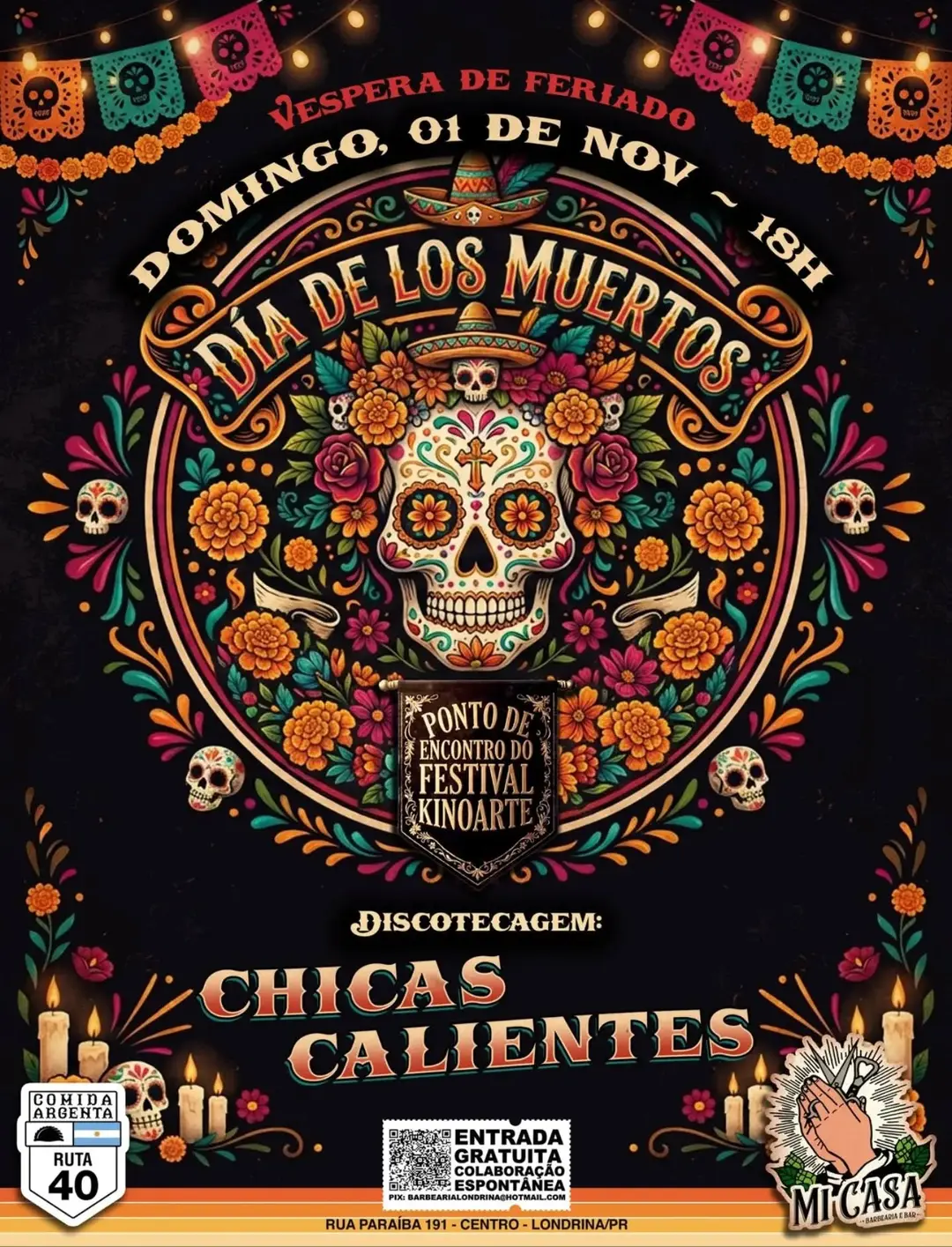 Flyer de Chicas Calientes