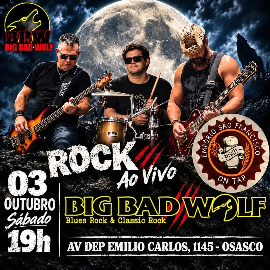 Flyer de Big Bad Wolf