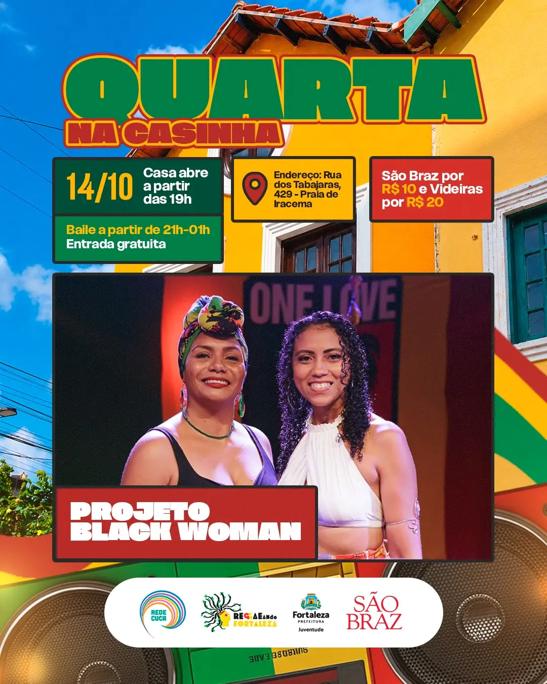 Flyer de Projeto Black Woman