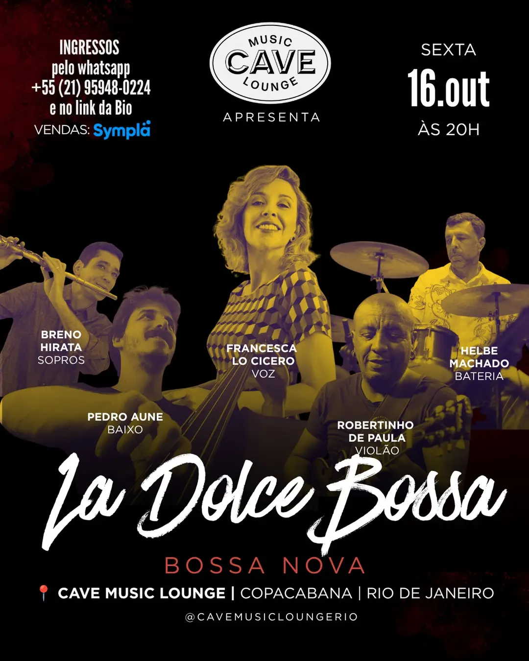 Flyer de Francesca Lo Cicero