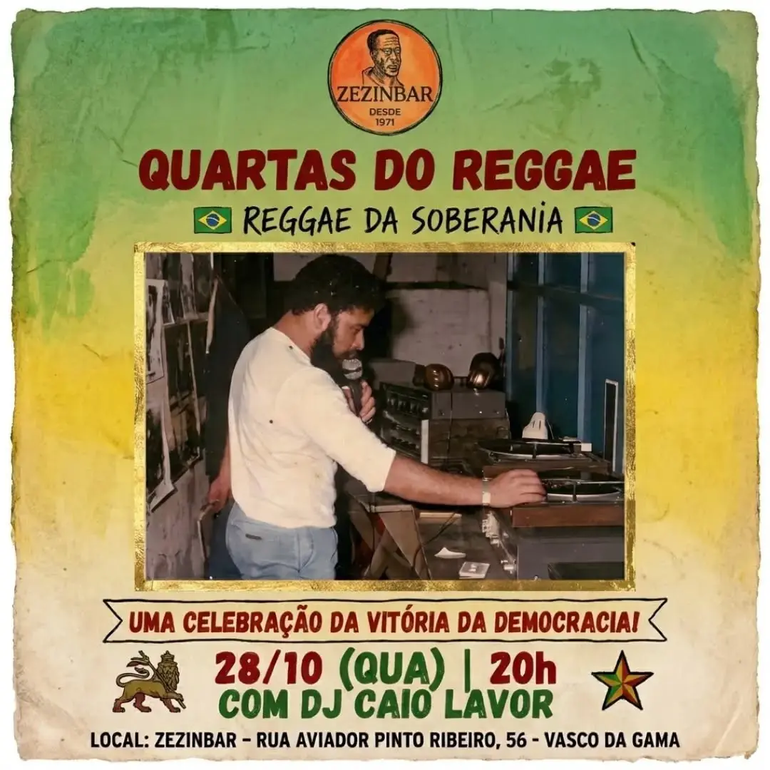 Flyer de DJ Caio Lavor