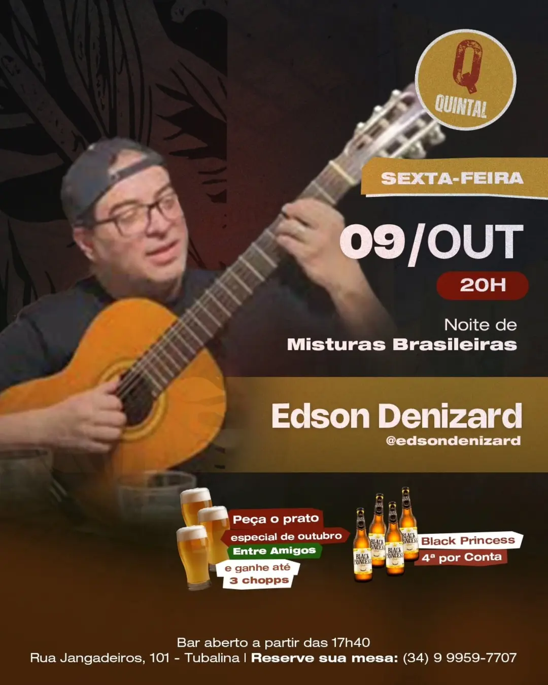 Flyer de Misturas Brasileiras