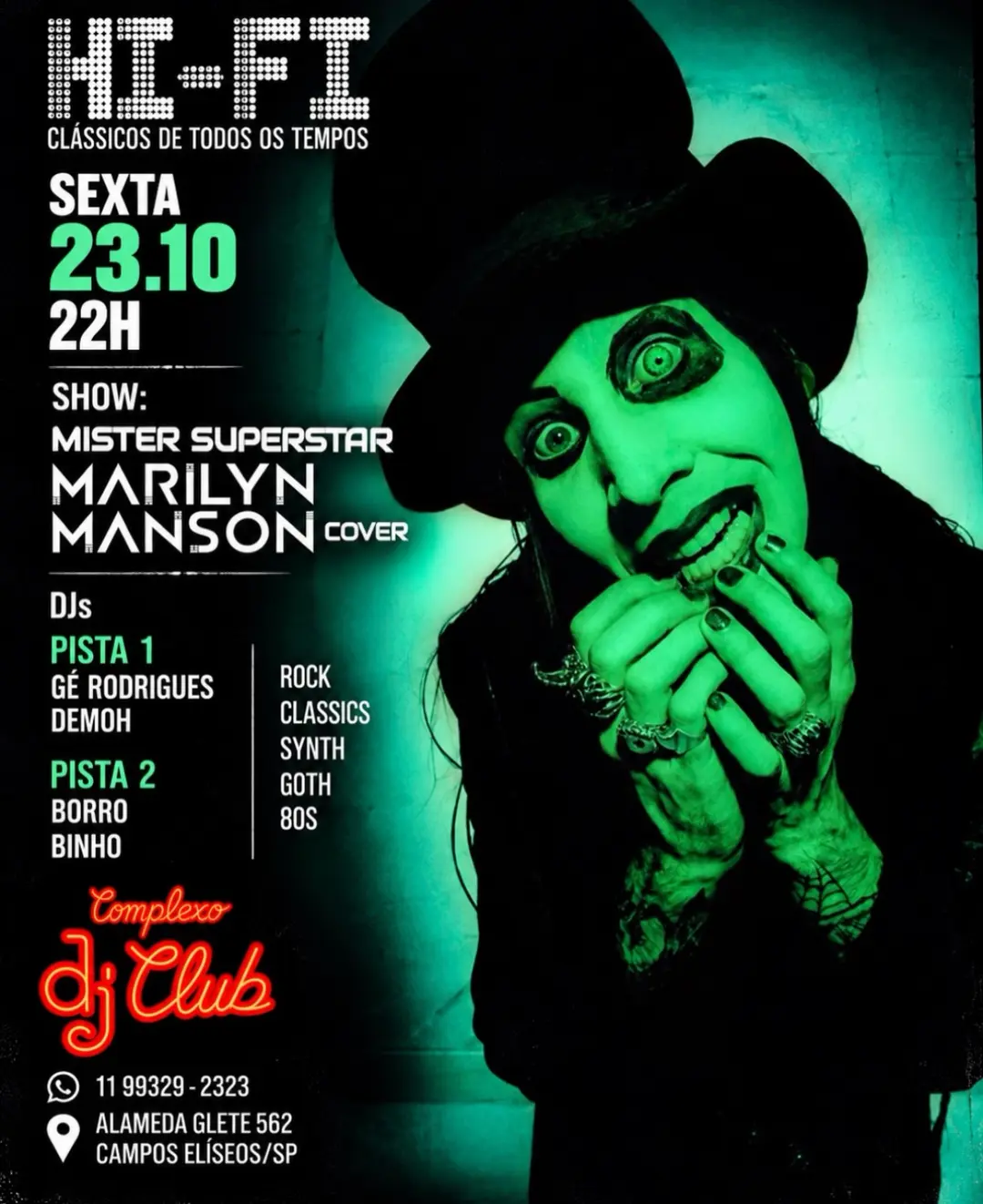 Flyer de Mister Superstar