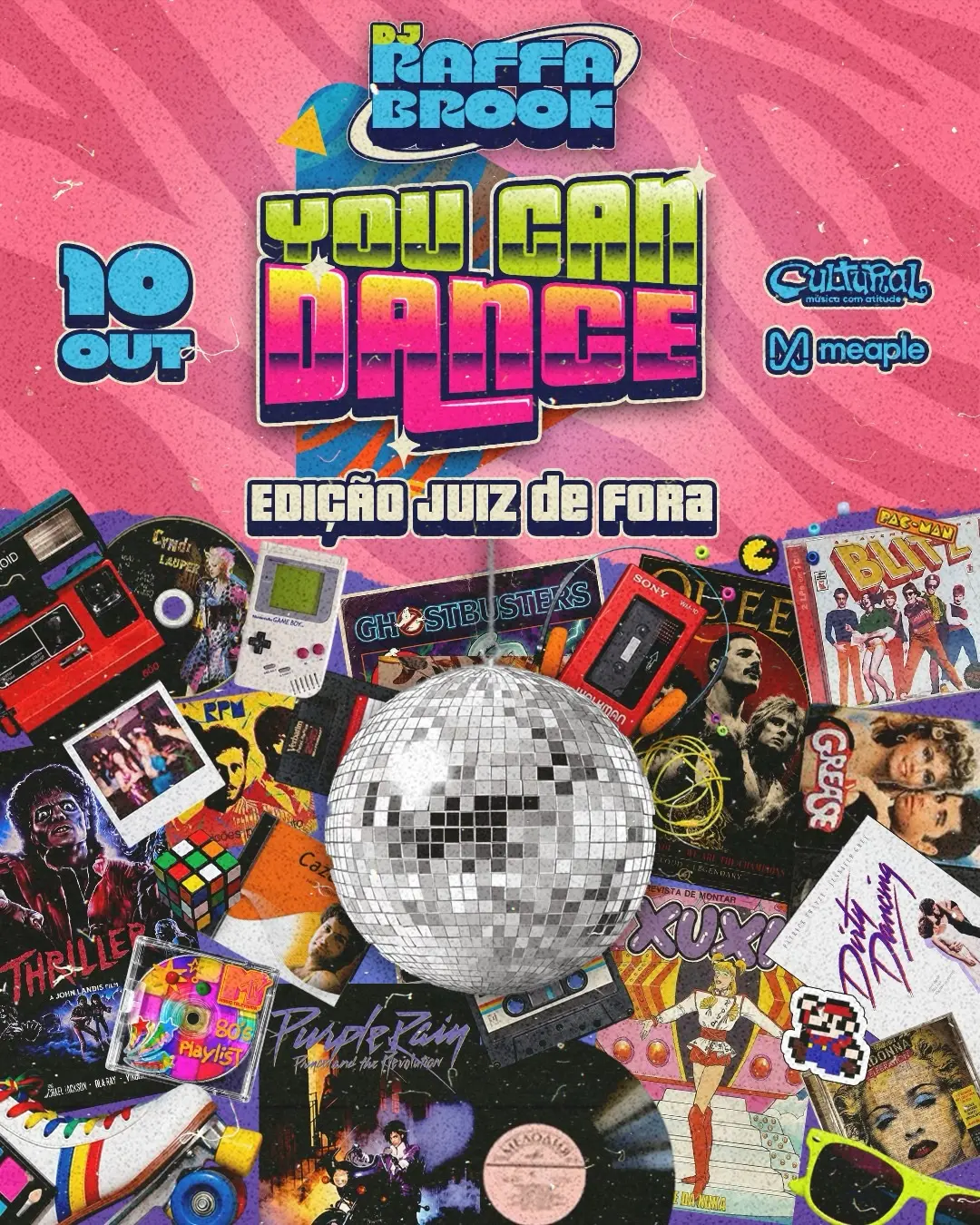 Flyer de DJ Raffa Brook