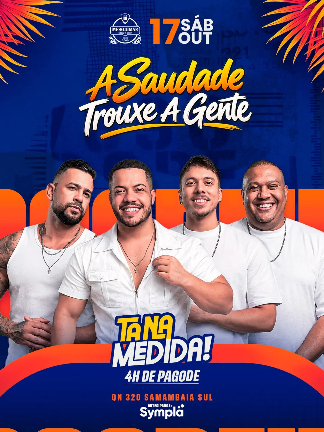 Flyer de Tá na Medida