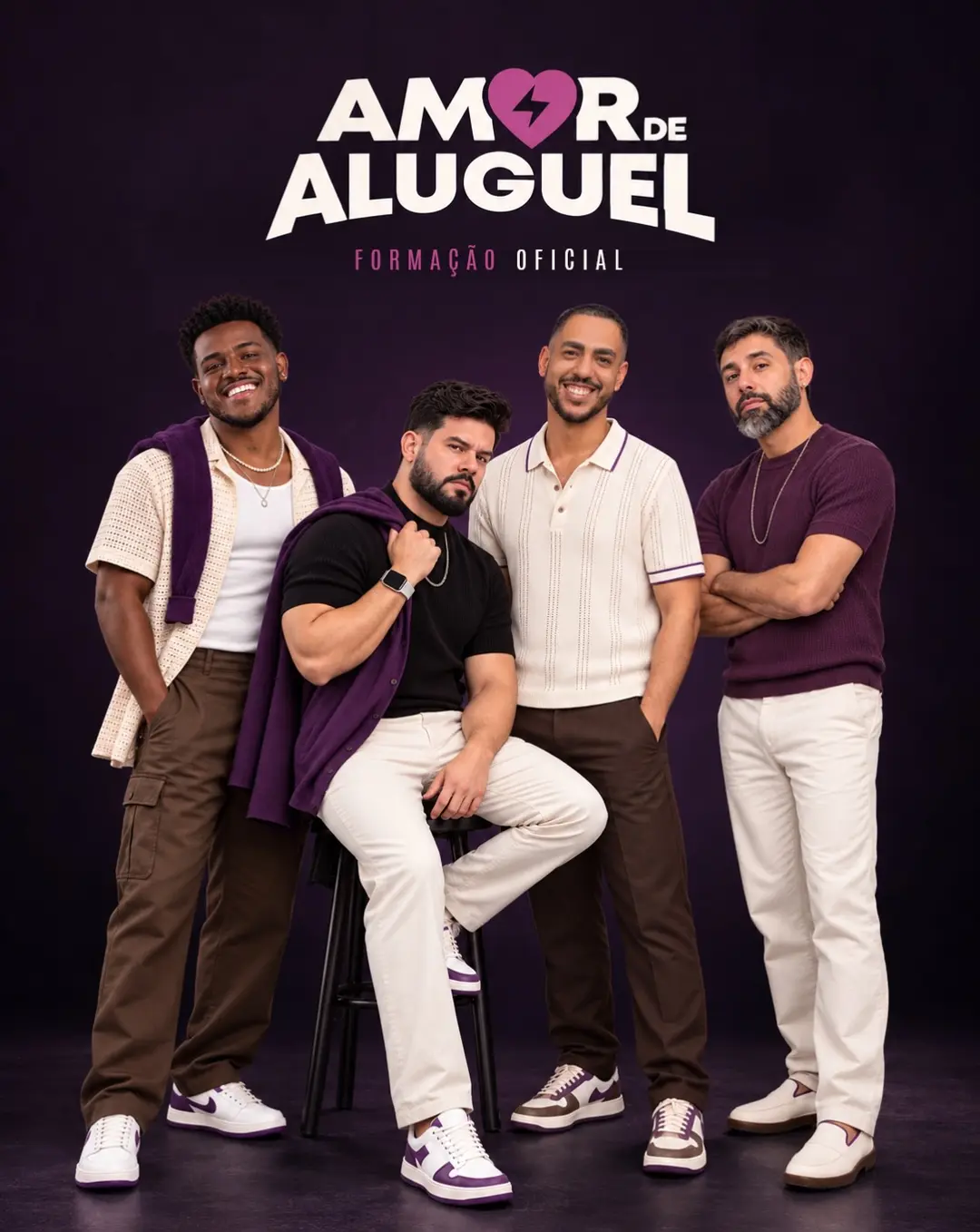 Flyer de Amor de Aluguel