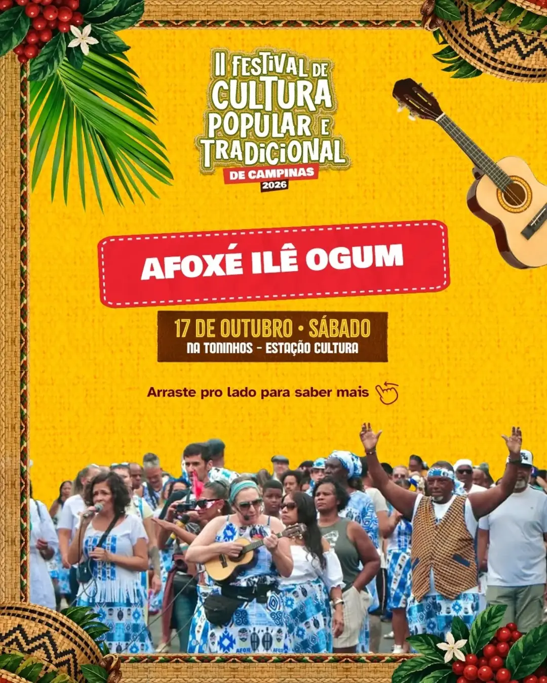 Flyer de Afoxé Ylê Ogum