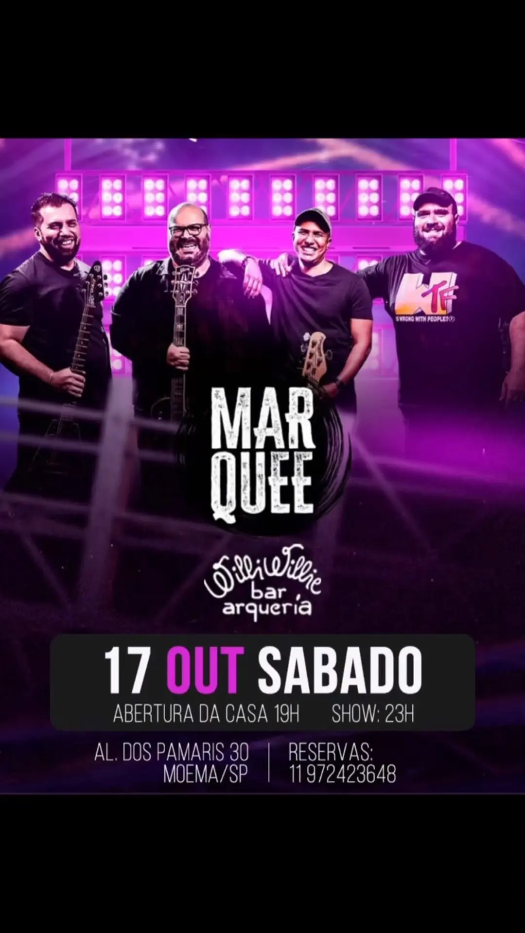 Flyer de Marquee