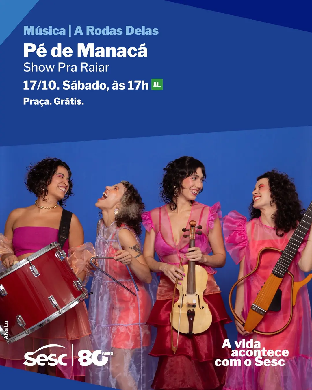 Flyer de Pé de Manacá