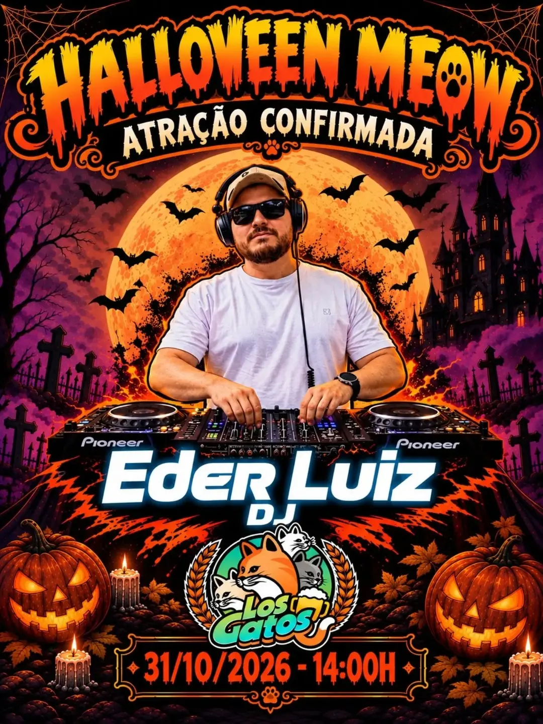 Flyer de Jam Go! Livre e DJ Éder Luiz