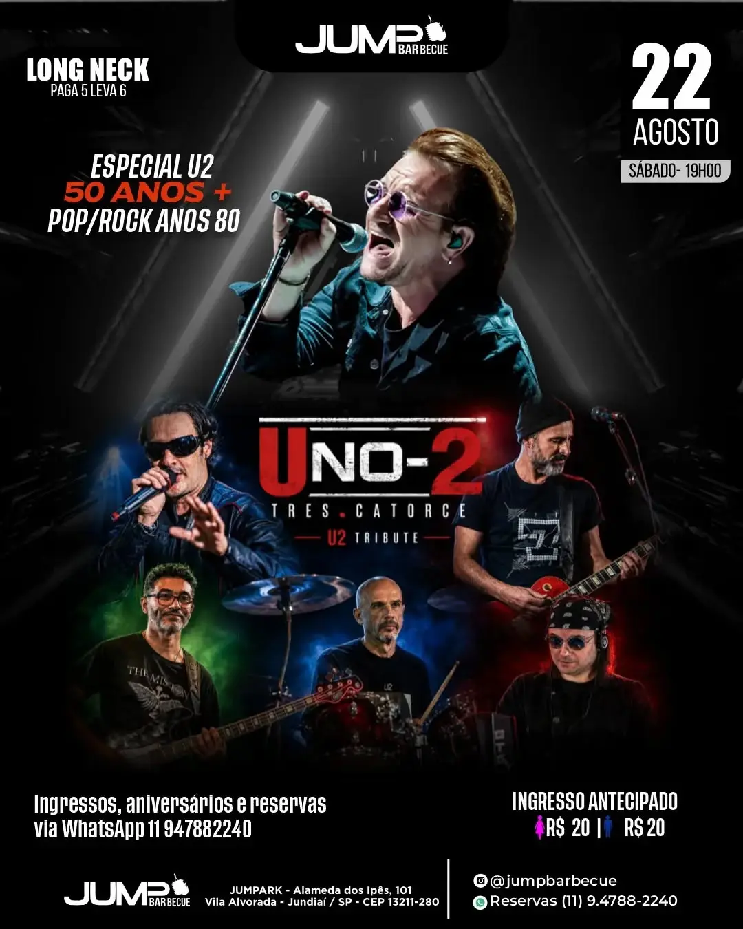 Flyer de Uno, Dos, Tres...Catorce! e mais 2 artistas