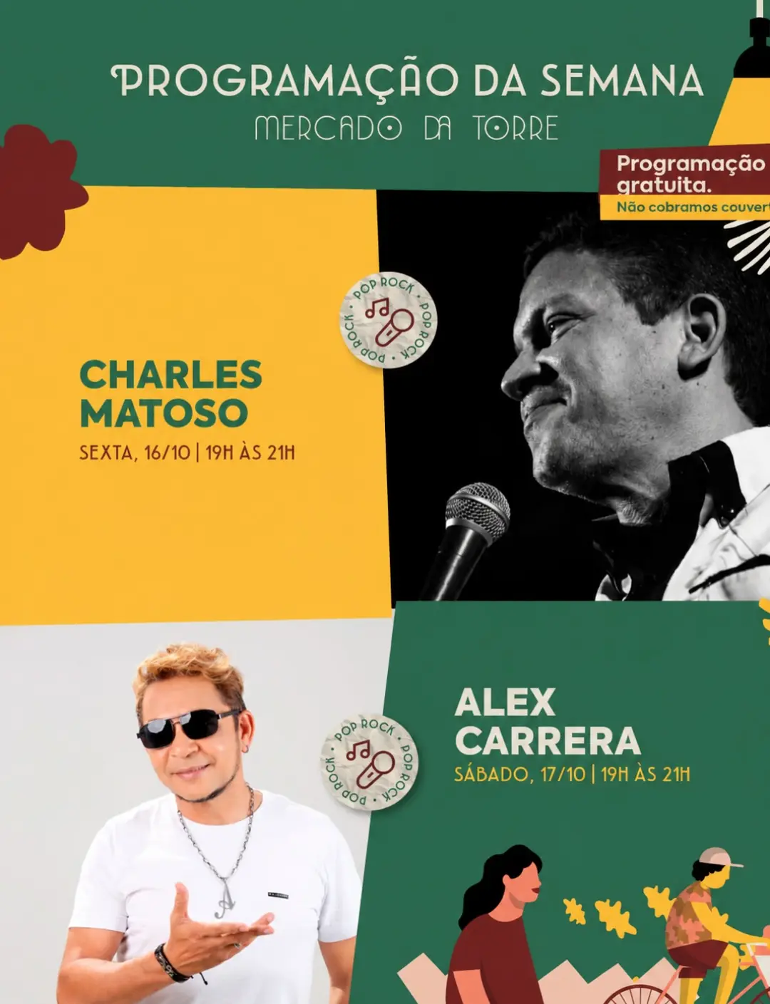 Flyer de Matoso Charles