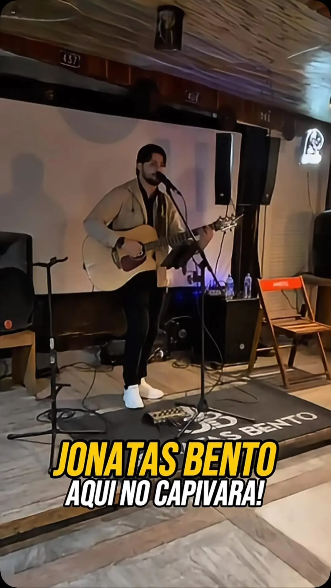 Flyer de Jonatas Bento