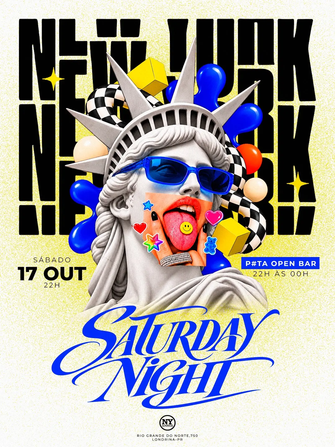 Flyer de Herickz, Sakurada, Duszeiko e mais 4 artistas