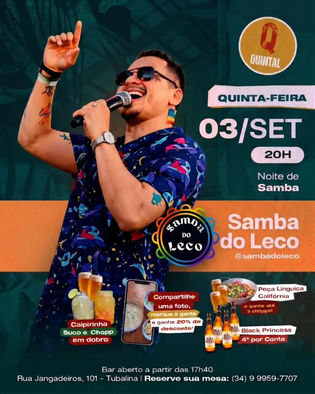 Flyer de Leco Versiane