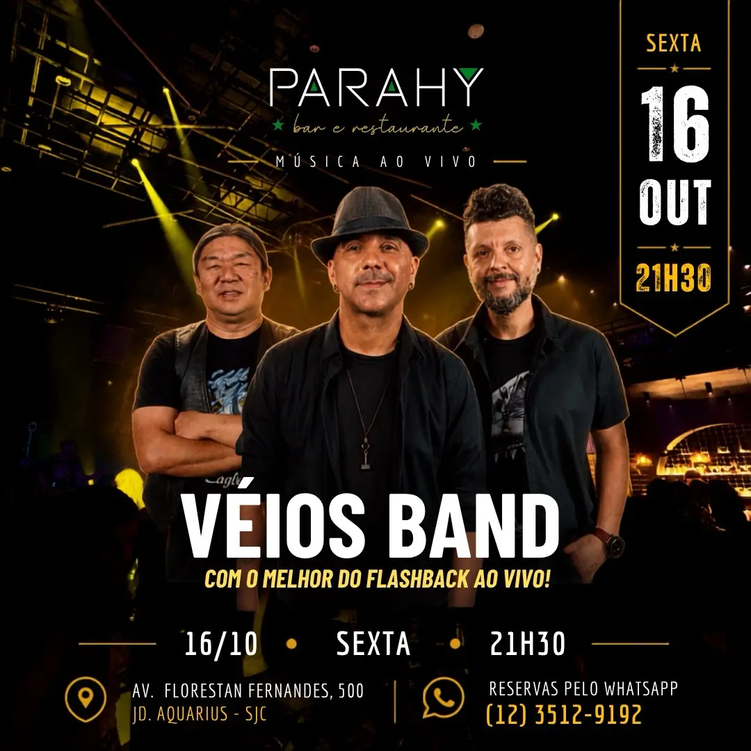 Flyer de Véio's Band