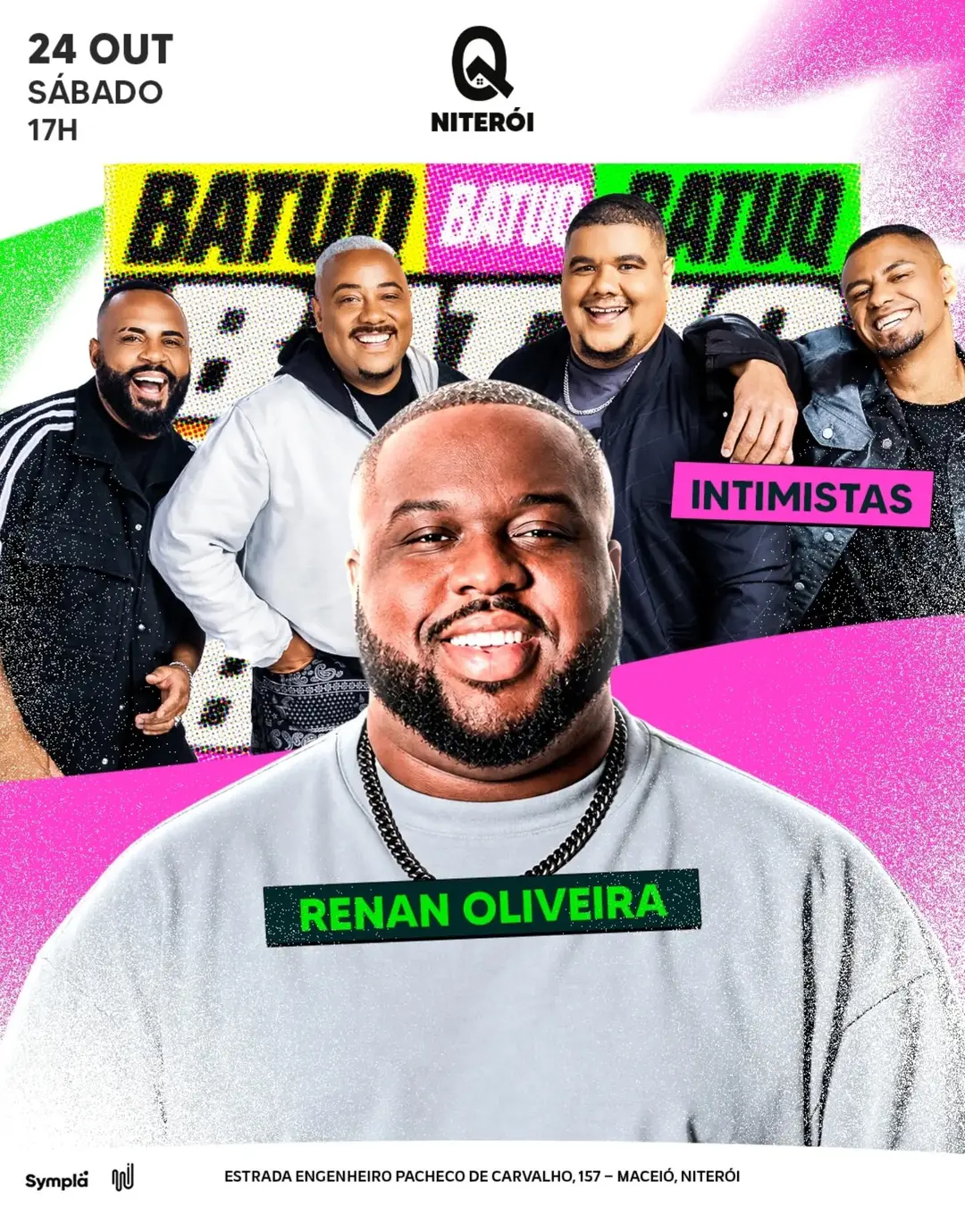 Flyer de Renan Oliveira e Intimistas