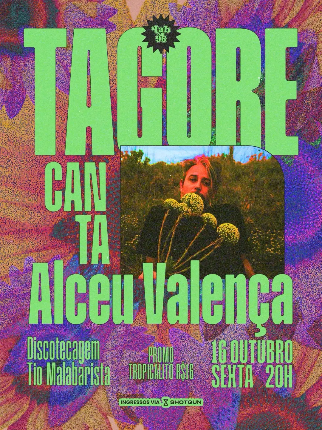 Flyer de Tagore Suassuna