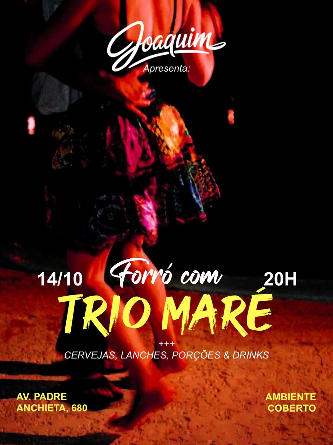 Flyer de Trio Maré