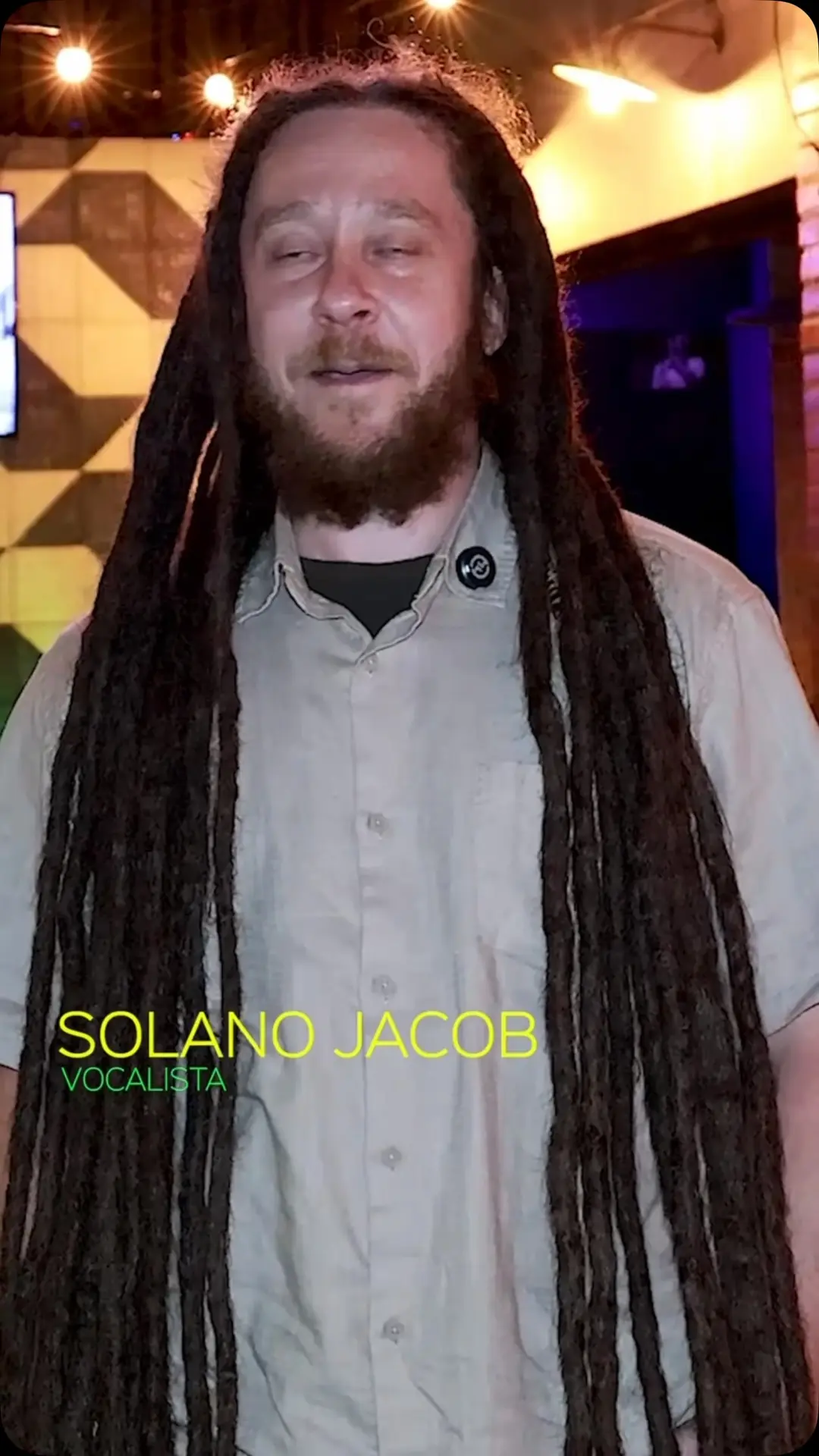 Flyer de Solano Jacobe e Sunset Reggae Session