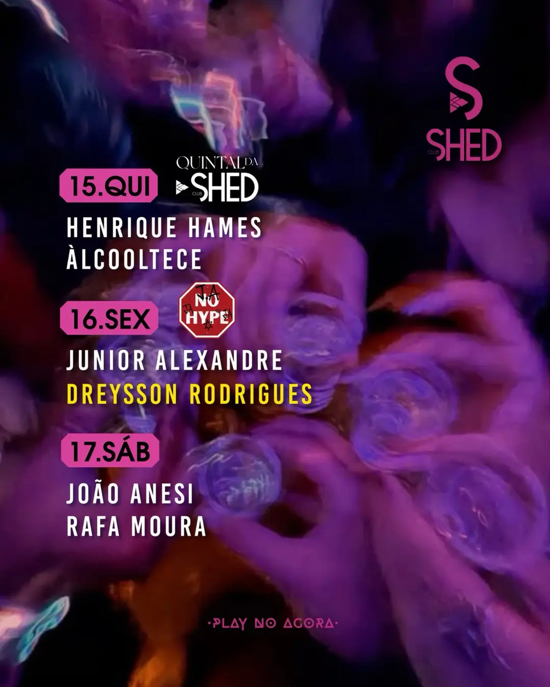 Flyer de Dreysson Rodrigues e Junior Alexandre