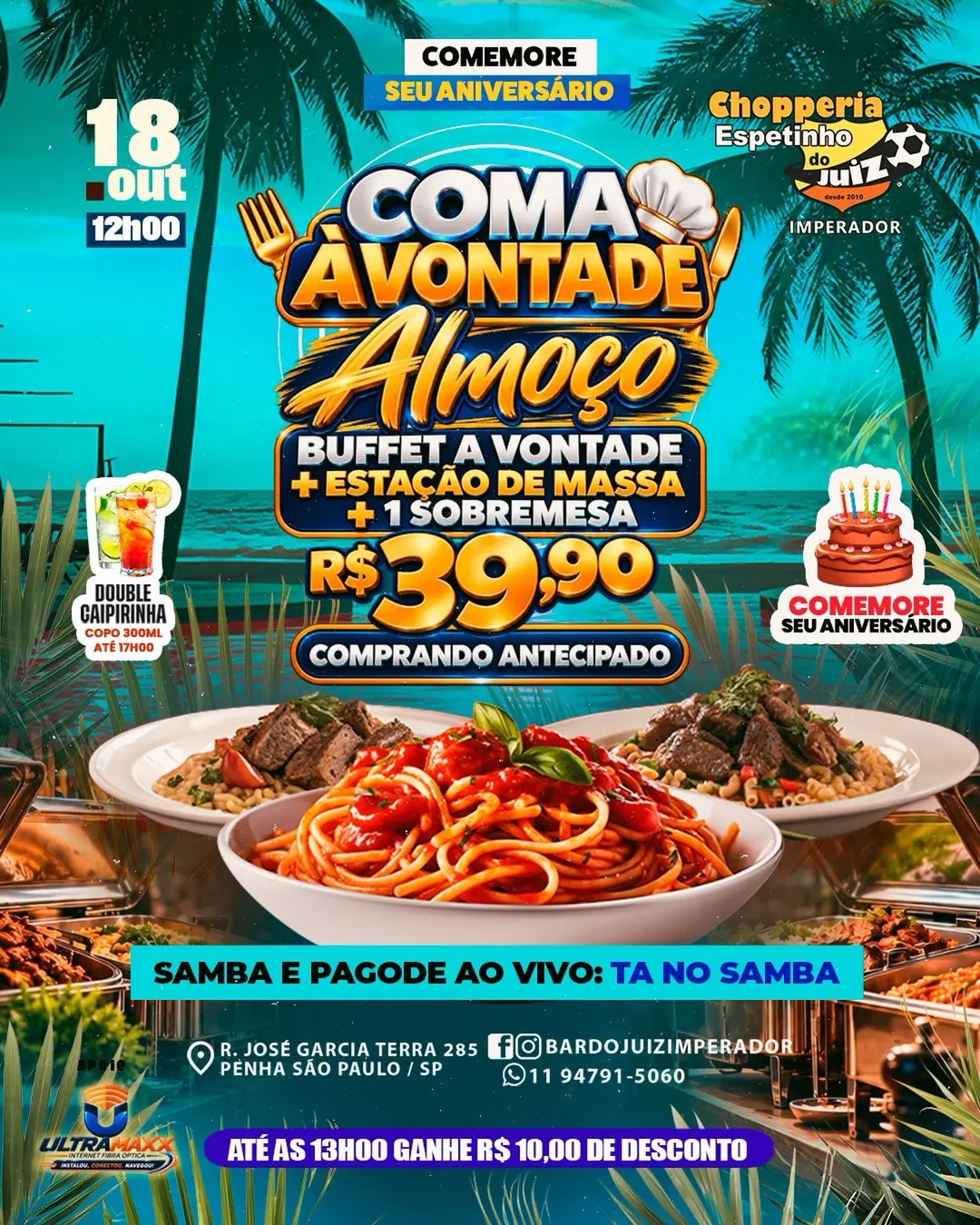 Flyer de Ta NoSamba